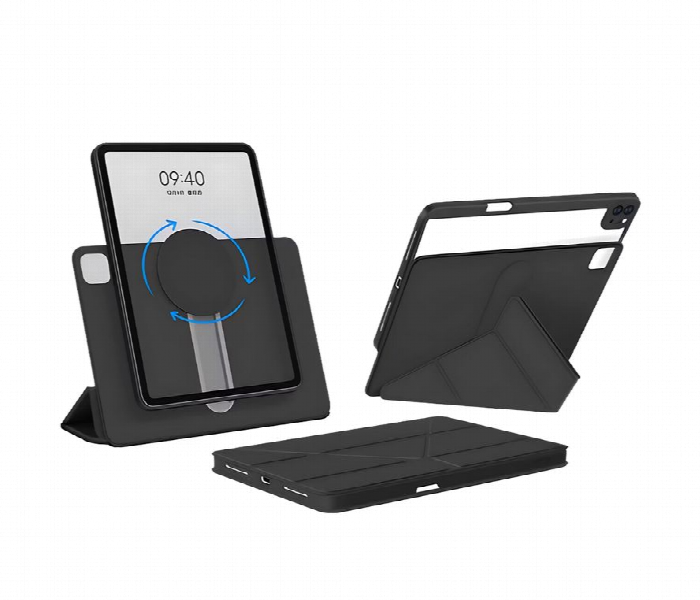 Levelo Converge Detachable Case For Ipad Air 11 Inch Or 10.9 Inch  2024 Or 2022 Black - Zoom Image 2