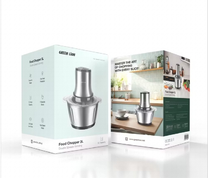 Green Lion Food Grinder Six Stainless Steel Blades - Zoom Image 4