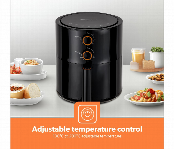 Geepas Gaf37513 Air Fryer 4L Non Stick Coating Pot With Vortex Frying Technology - Zoom Image 8