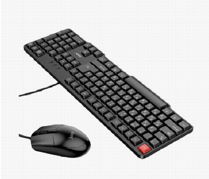 Hoco Wired Keyboard And Mouse Gm16 - Zoom Image