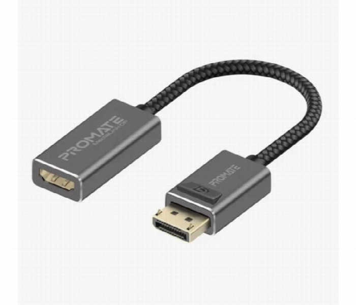 Promate 4K 60 Hz High Definition Display Port To Hdmi Adapter - Zoom Image