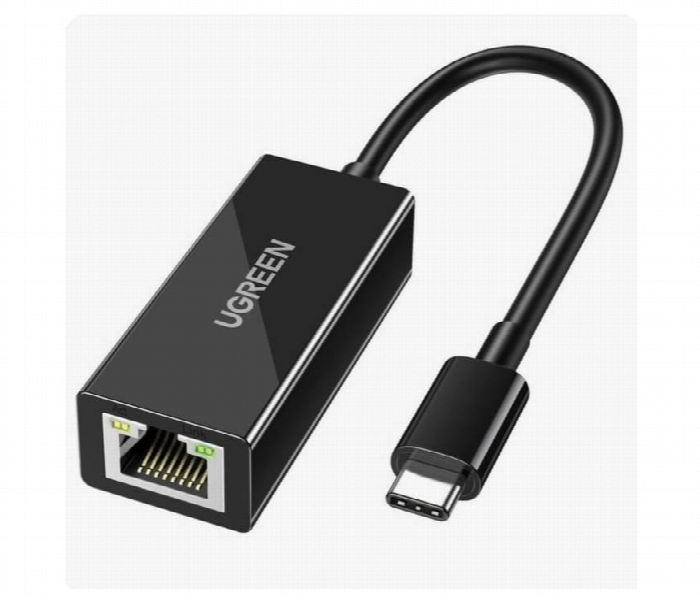 Ugreen Usb Type C To 10 100 1000 Mbps Ethernet Adapter - Zoom Image