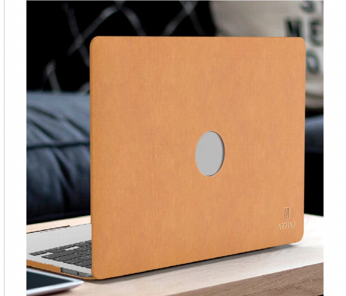 Levelo Gevena Leather Macbook Pro 16 Inch Cover Brown - Zoom Image 4