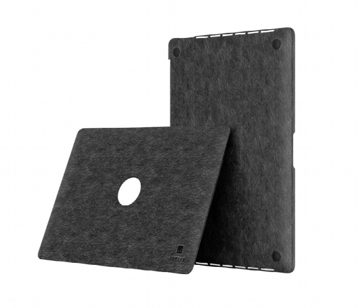 Levelo Gevena Leather Macbook Pro 15 Inch Cover Black - Zoom Image 1