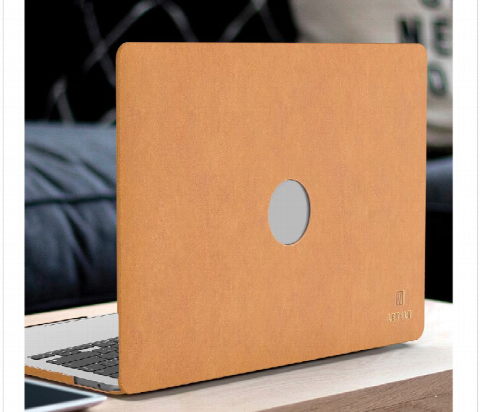 Levelo Gevena Leather Macbook Air 15.3 Inch Cover Brown - Zoom Image 4