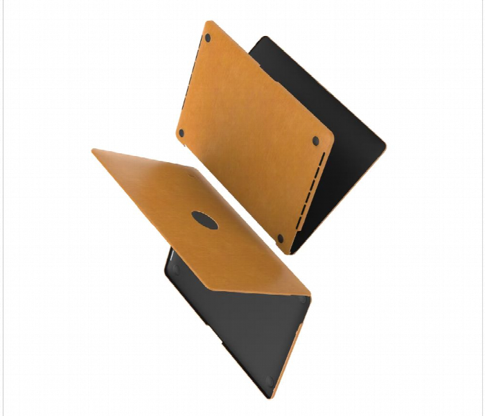 Levelo Gevena Leather Macbook Air 15.3 Inch Cover Brown - Zoom Image 3