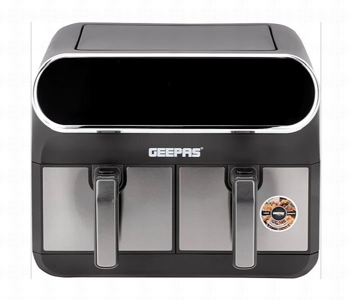 Geepas Gaf37533 8L Digital Convection Air Fryer With Dual Baskets And Led Touchscreen - Zoom Image 5