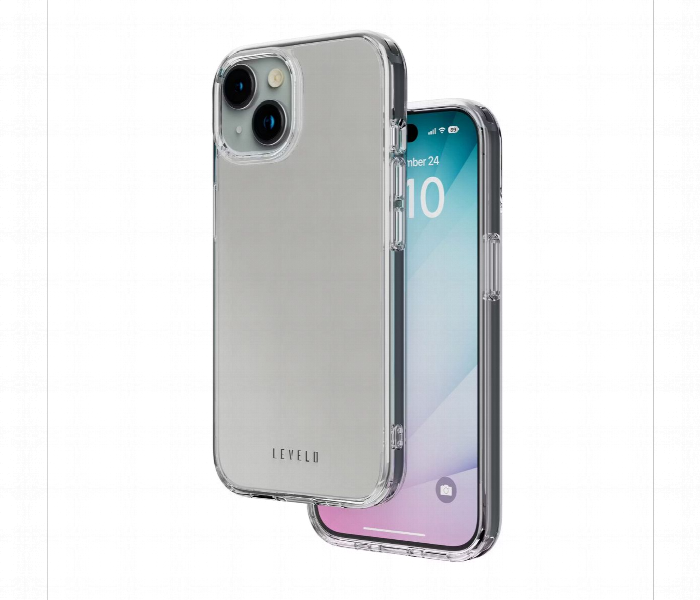 Levelo Lucu Case For Iphone 15 Plus Matte Clear - Zoom Image 1