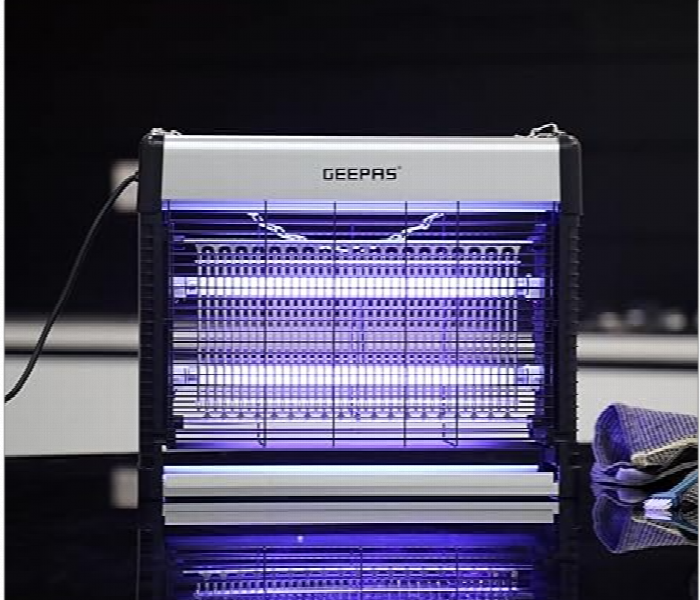 Geepas Gbk25616  Electric Insect Killer 20W With Uv Light Tubes Advanced Technology Pollution And Low Energy Consumption - Zoom Image 4