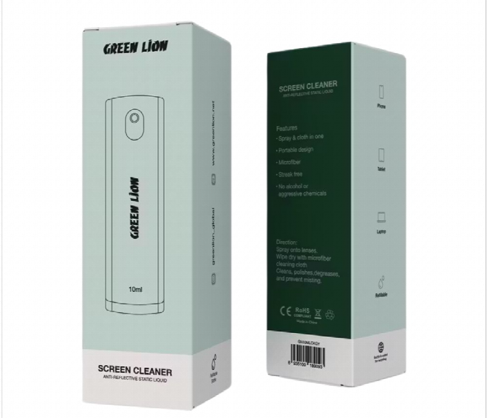 Green Lion Screen Cleaner 10Ml Gray - Zoom Image