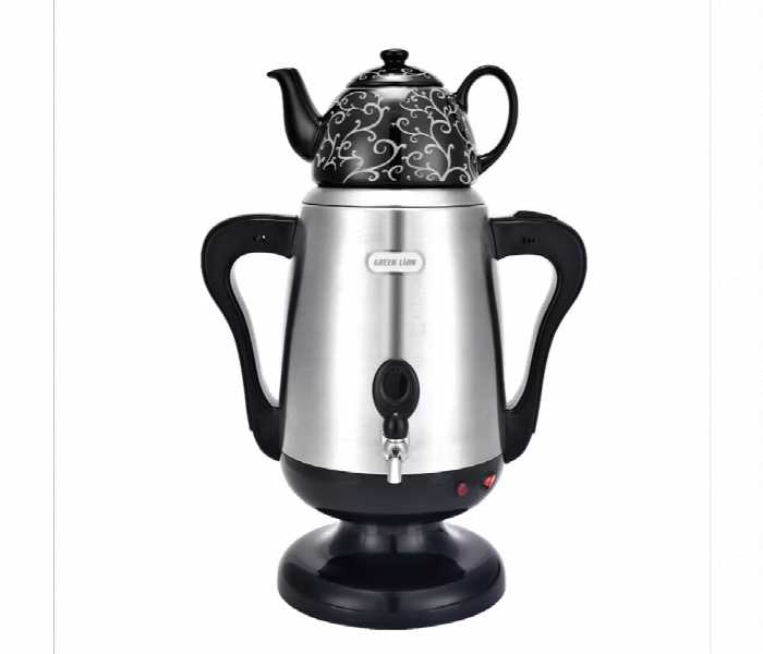 Green Lion Electric Samovar Silver - Zoom Image 1