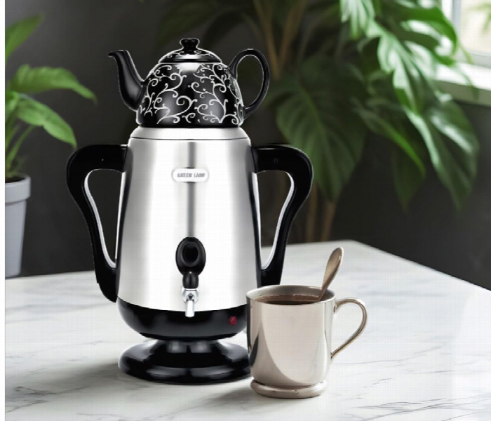 Green Lion Electric Samovar Silver - Zoom Image 3
