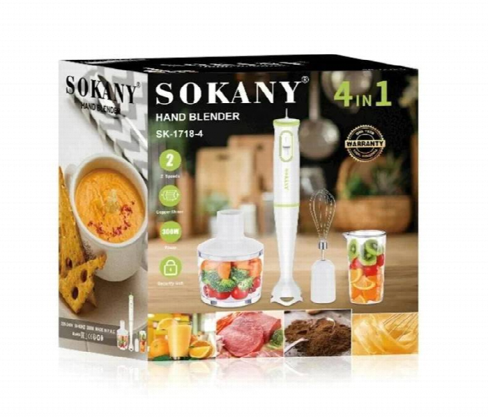 Sokani 4 In 1 Hand Blender Sk 17184 - Zoom Image