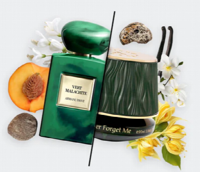 Maison Asrar Never Forget Me Edp 90Ml  Inspired By Armani Prive Vert Malachite - Zoom Image 3