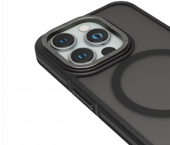 Levelo Rouge Case For Iphone 15 Pro Black - Zoom Image 2