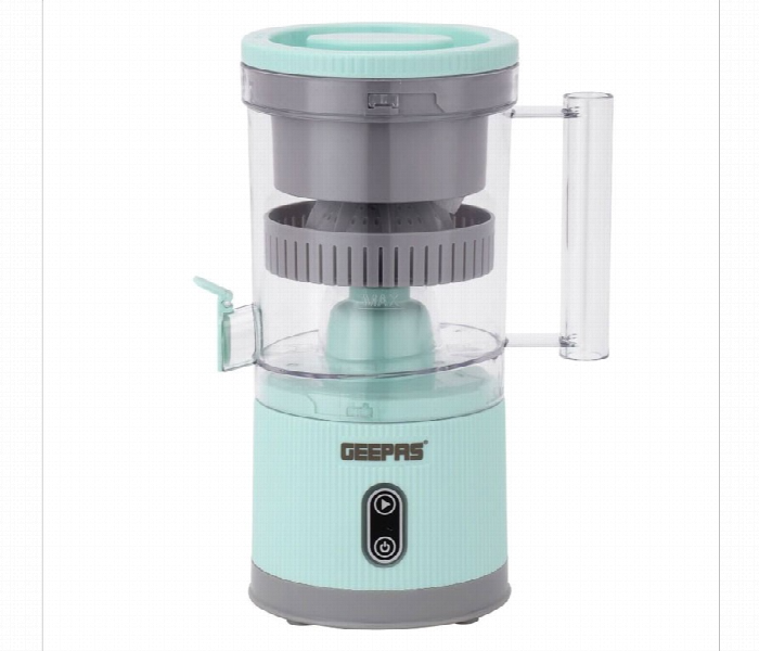 Geepas Gcj46019 Rechargeable Portable Citrus Juicer 200Ml Capacity Usb Charging With Sensor Touch And Wireless Operation - Zoom Image 1