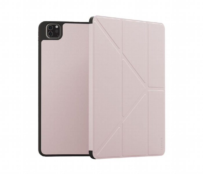 Levelo Elegante Hybrid Leather Ipad Pro 11 Inch Case Pink - Zoom Image 1