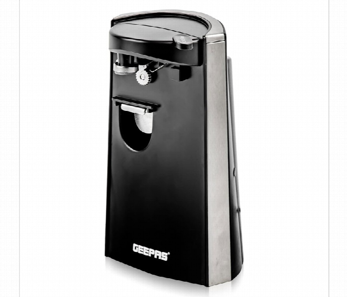 Geepas Gco63023Uk 60W 3 In 1 Can And Bottle Opener And Knife Sharpener With Cord Storage Design - Zoom Image 1