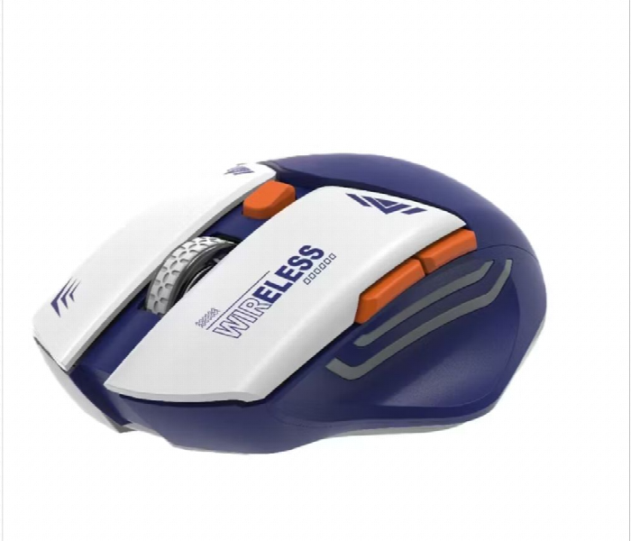 Porodo Gaming Wireless Mouse Dpi 1600 Blue - Zoom Image 1