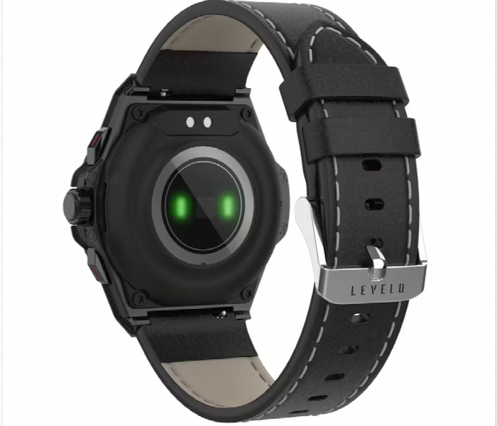 Levelo Oak Automatique Hybrid Smartwatch Black - Zoom Image 3