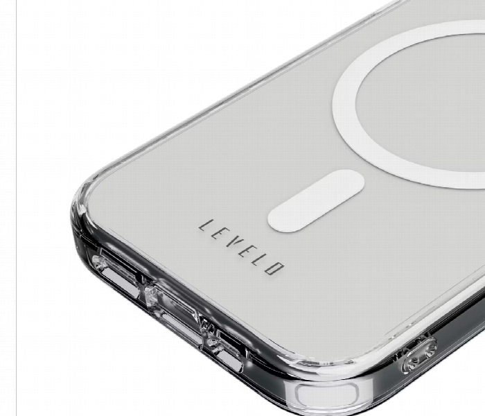 Levelo Magsafe Clara Clear Case For Iphone 15 Pro Clear - Zoom Image 2