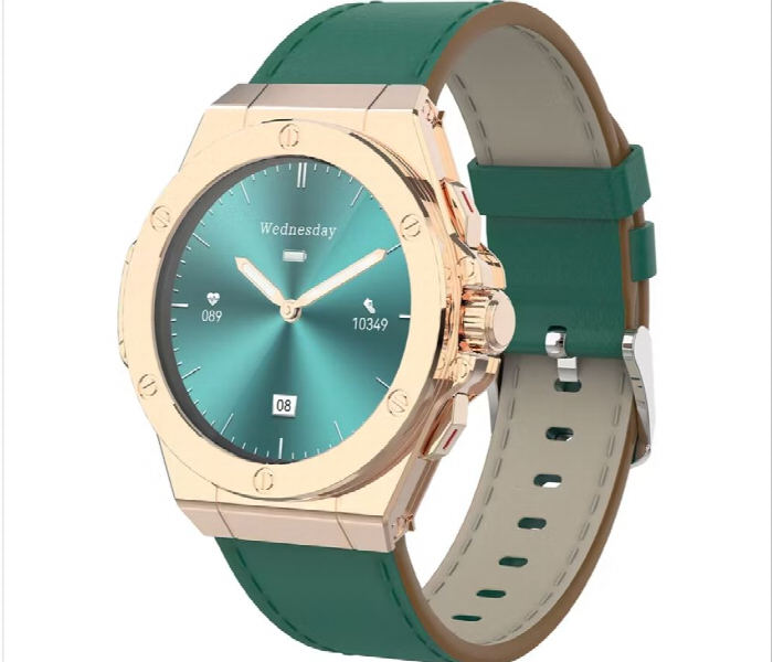Levelo Oak Automatique Hybrid Smartwatch Green - Zoom Image 1