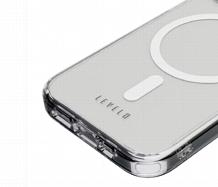 Levelo Magsafe Clara Clear Case For Iphone 15 Plus Clear - Zoom Image 2
