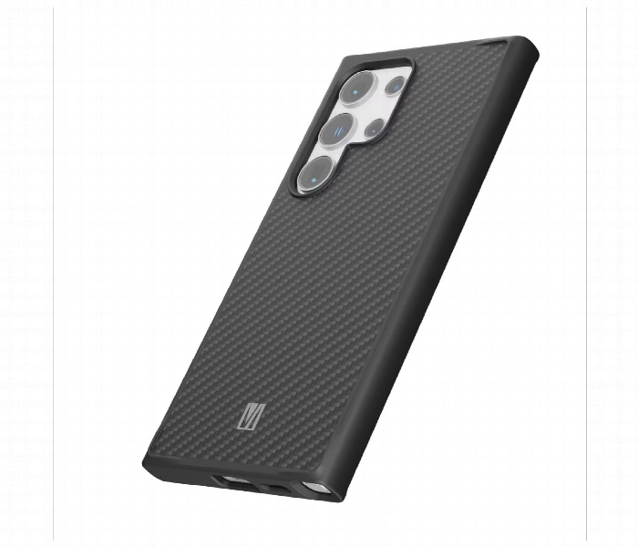 Levelo Ox Carbon Case For Samsung S24 Ultra Carbon Black - Zoom Image 2