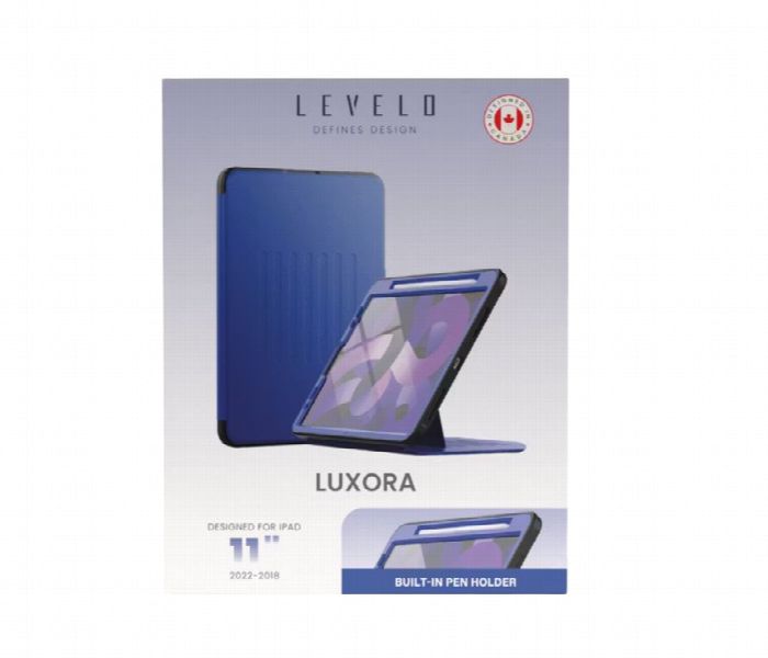 Levelo Luxora Ipad Pro 11 Inch Case  Blue - Zoom Image 5
