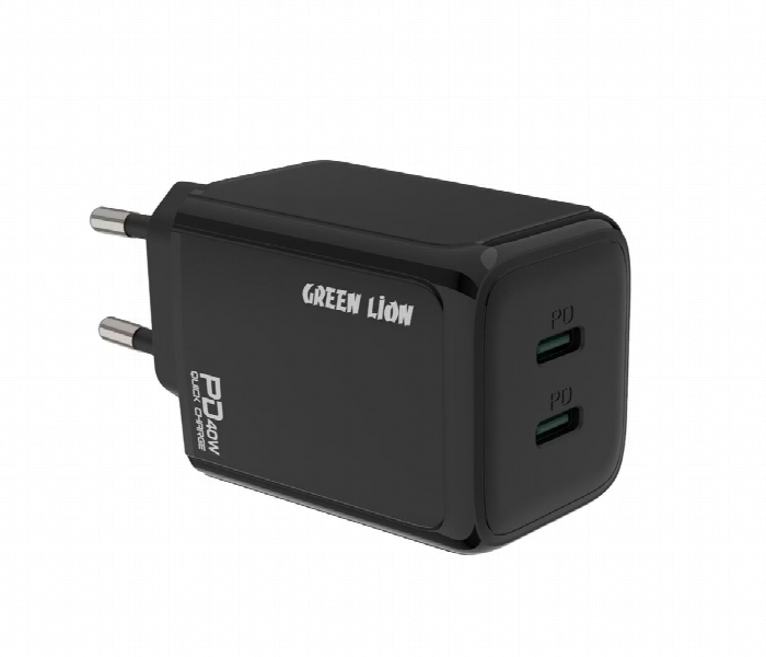 Green Lion 40W Dual Pd Wall Charger With Usb C To Usb C Cable Eu - Zoom Image 2