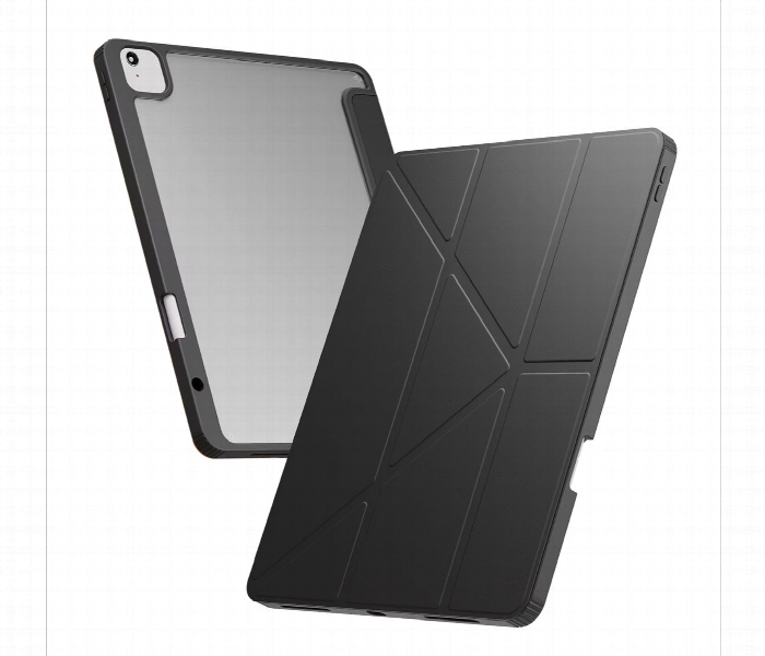 Levelo Conver Clear Back Hybrid Ipad Air 13Inch  2024 Case Black - Zoom Image 1