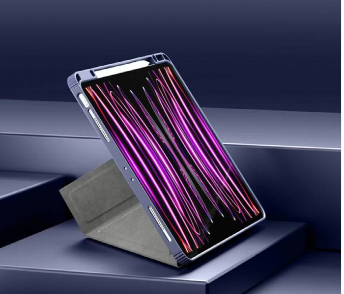 Levelo Conver Clear Back Hybrid Ipad Pro 11 Inch 2024 Case Blue - Zoom Image 5