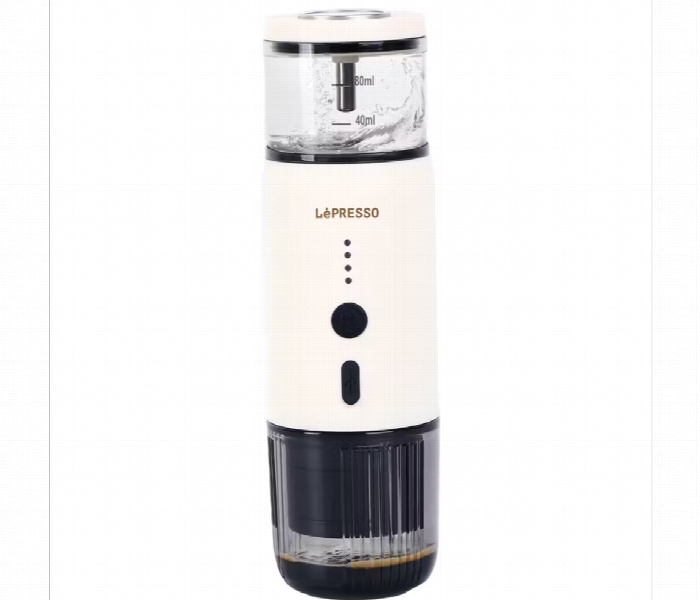 Lepresso Portable Espresso Machine With Thermal Meter White - Zoom Image 1