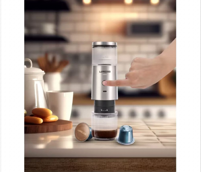 Lepresso Stainless Steel Portable Espresso Maker - Zoom Image 2