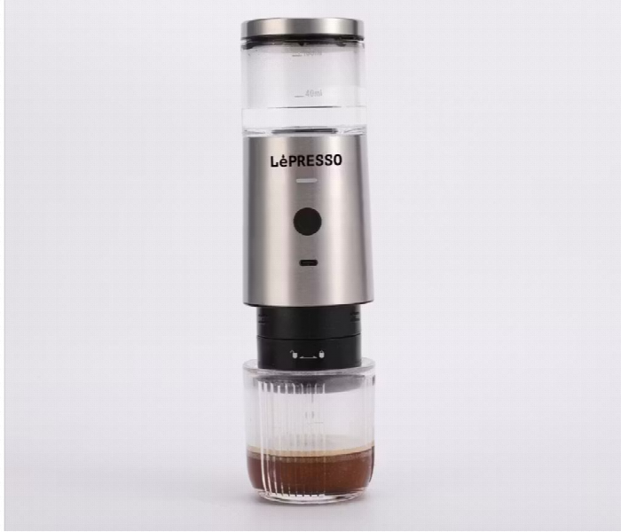 Lepresso Stainless Steel Portable Espresso Maker - Zoom Image 4