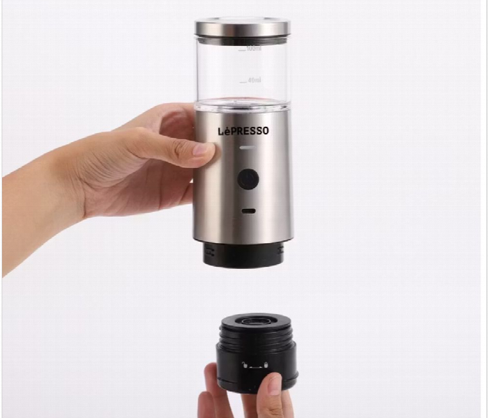 Lepresso Stainless Steel Portable Espresso Maker - Zoom Image 3
