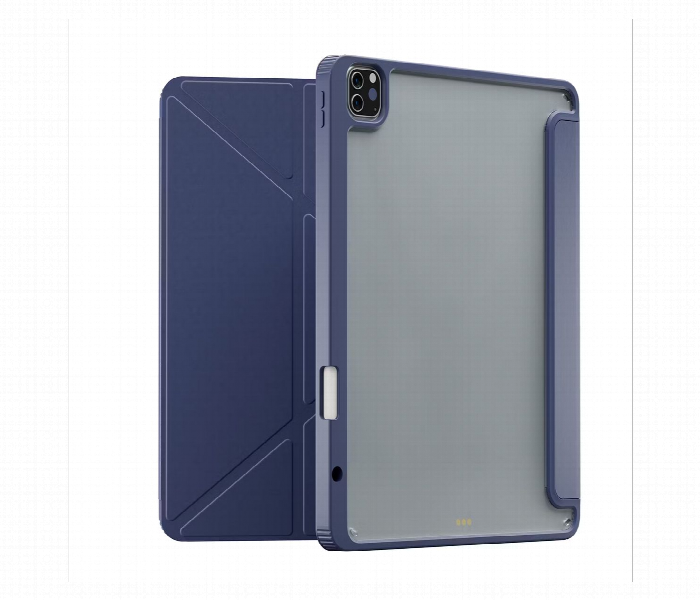 Levelo Conver Clear Back Hybrid Case For Ipad Pro 11 Blue - Zoom Image 1