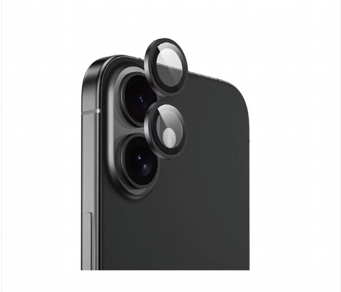 Green Lion Hd Plus Camera Lens For Iphone 16 Or 16 Plus Black - Zoom Image 1