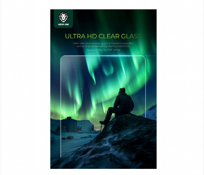 Green Lion Ipad Screen Guard Ipad Pro 13 Inch Clear - Zoom Image 4