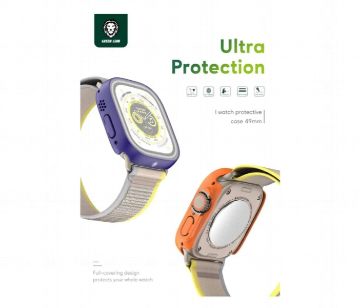 Green Lion Ultra Series Guard Pro Case For Apple Watch 49Mm Purple - Zoom Image 2