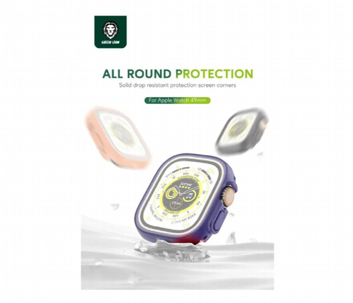 Green Lion Ultra Series Guard Pro Case For Apple Watch 49Mm Purple - Zoom Image 3