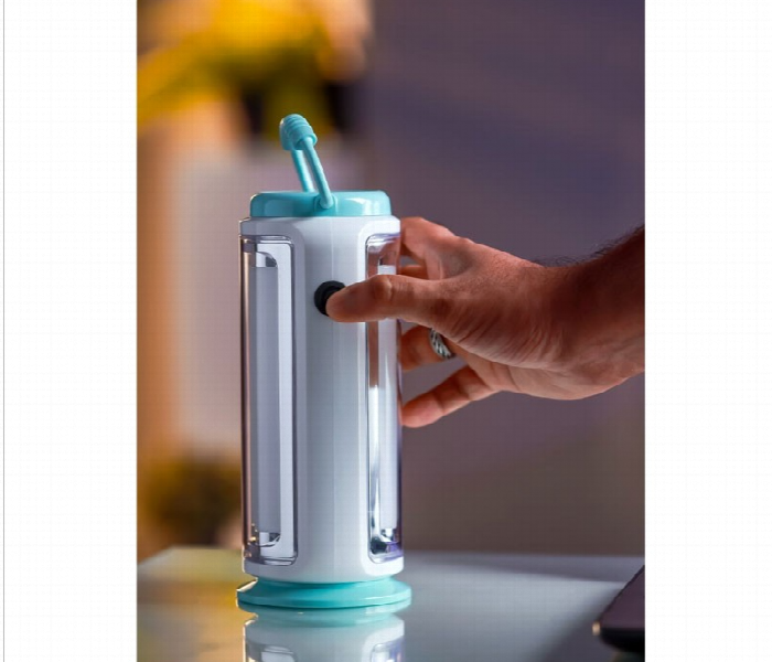 Geepas Ge53029 Portable Led Solar Panel Attached Emergency Lantern With Long Operating Time - Zoom Image 3