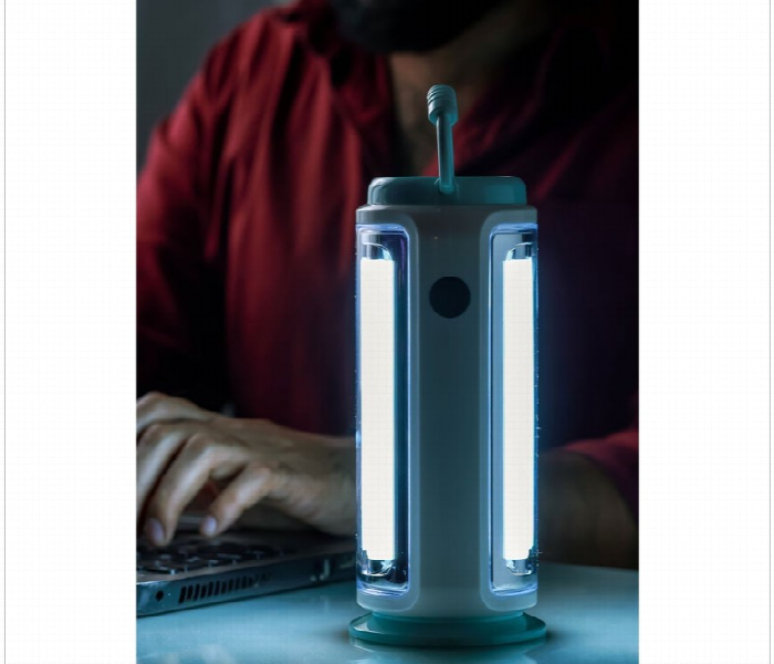 Geepas Ge53029 Portable Led Solar Panel Attached Emergency Lantern With Long Operating Time - Zoom Image 5
