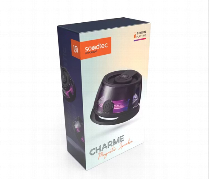 Porodo Soundtec Charme Magnetic Speaker 3W With Rgb Led Light Effect - Zoom Image 4