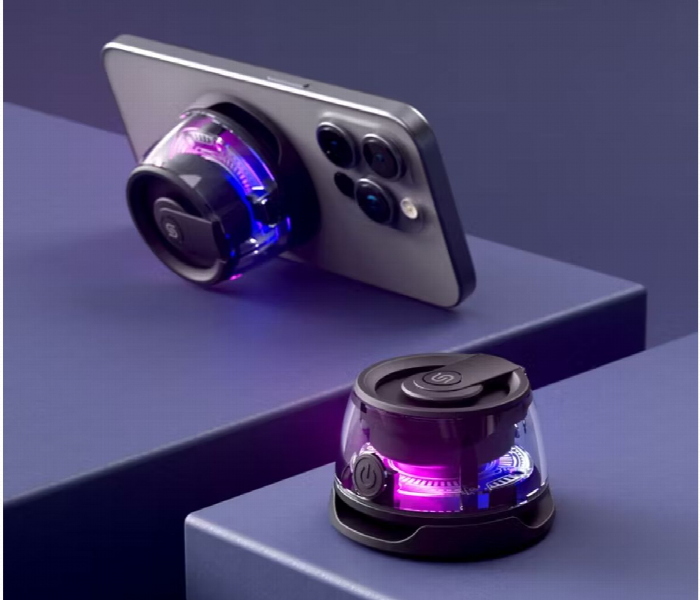 Porodo Soundtec Charme Magnetic Speaker 3W With Rgb Led Light Effect - Zoom Image 3