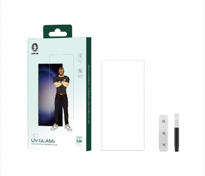 Green Lion S24 Ultra 3D Uv Glass High Definition Tempered Glass  Clear - Zoom Image 3