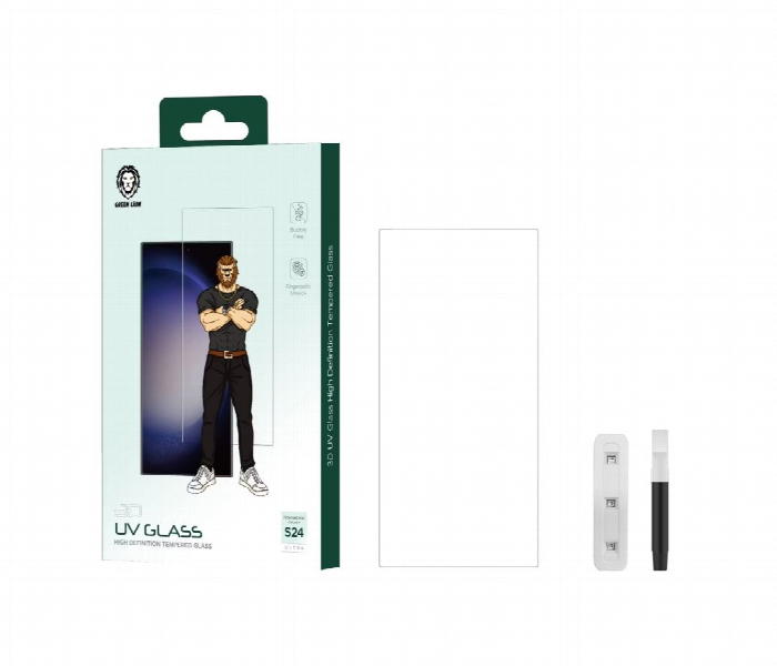 Green Lion S24 Plus 9H Uv Glass High Definition Tempered Glass  Clear - Zoom Image 3