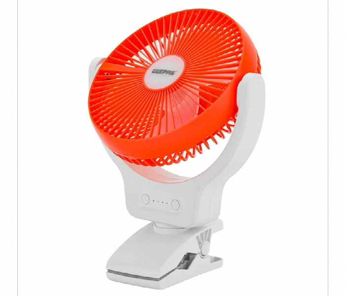 Geepas Gf21121 9 Hours Working Time With 8 Inch Multi Angle Led Clip Fan - Zoom Image 2