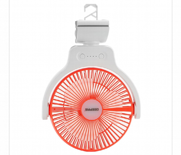 Geepas Gf21121 9 Hours Working Time With 8 Inch Multi Angle Led Clip Fan - Zoom Image 4
