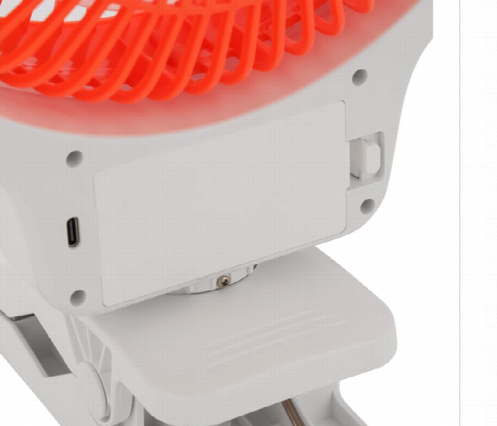Geepas Gf21121 9 Hours Working Time With 8 Inch Multi Angle Led Clip Fan - Zoom Image 5
